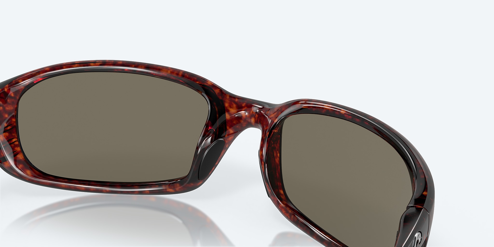 Sunglasses Costa Brine S (59-18) with Blue Mirror lens and Tortoise frame Image 7 of 7