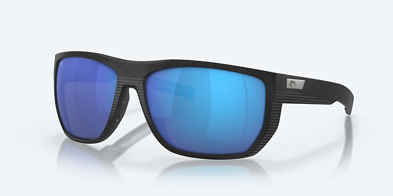 Sunglasses Costa Santiago L (63-16) with Blue Mirror lens and Net Black frame Image 1 of 7