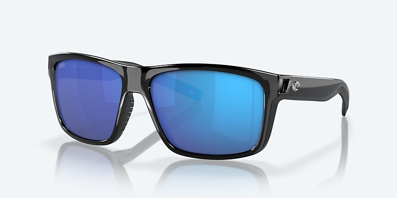 Lentes de Sol Costa Slack Tide XL (60-15) con Azul Espejeado lente y Negro Brillante montura Imagen 1 de 7