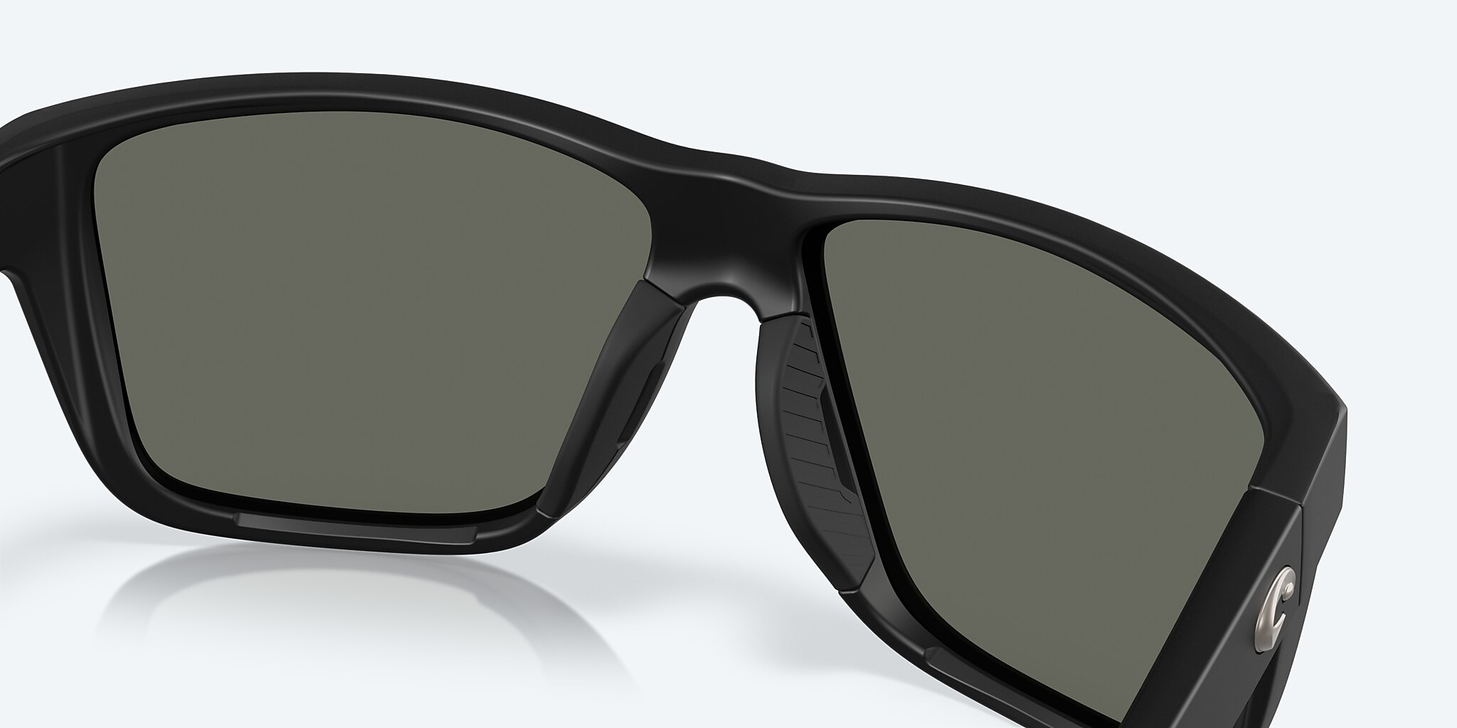 Lunettes de soleil Costa Broadbill II L (58-15) avec Gris verre et Noir mat monture Image 7 de 7