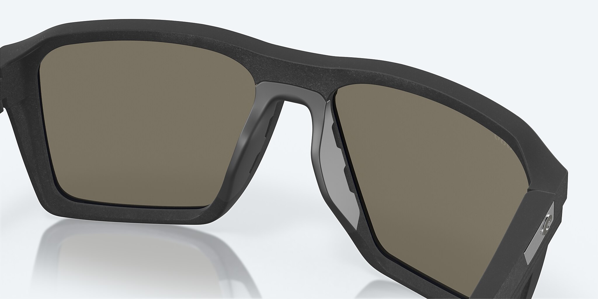 Sunglasses Costa Antille L (58-17) with Blue Mirror lens and Net Black frame Image 7 of 8