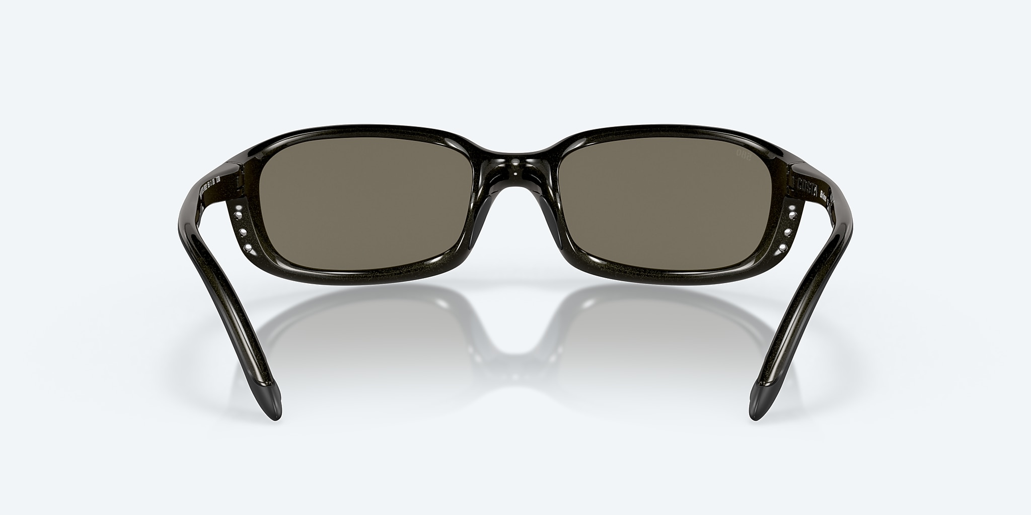 Sunglasses Costa Brine S (59-18) with Blue Mirror lens and Gunmetal frame Image 4 of 7