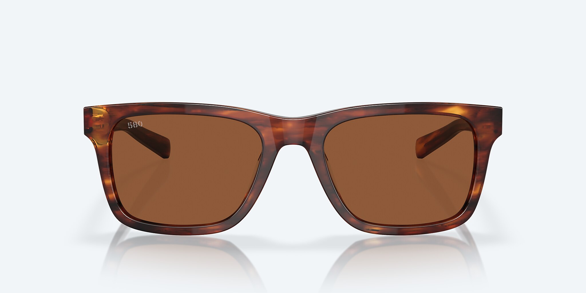 Sunglasses Costa Tybee M (55-19) with Copper lens and Tortoise frame Image 2 of 8