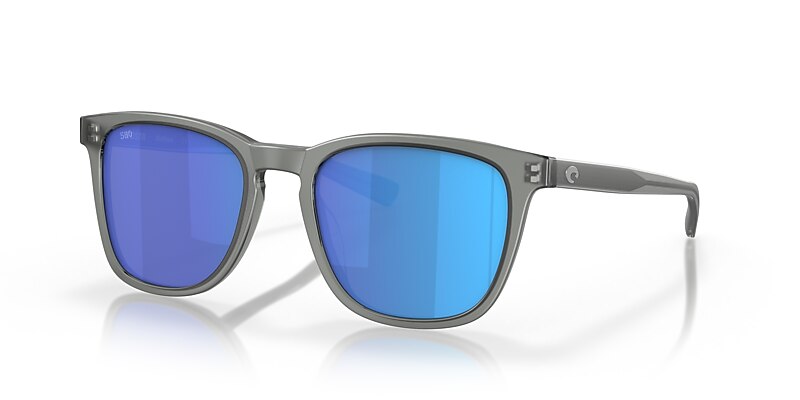 Costa Sullivan M (53-19) with Blue Mirror lenses and Matte Gray