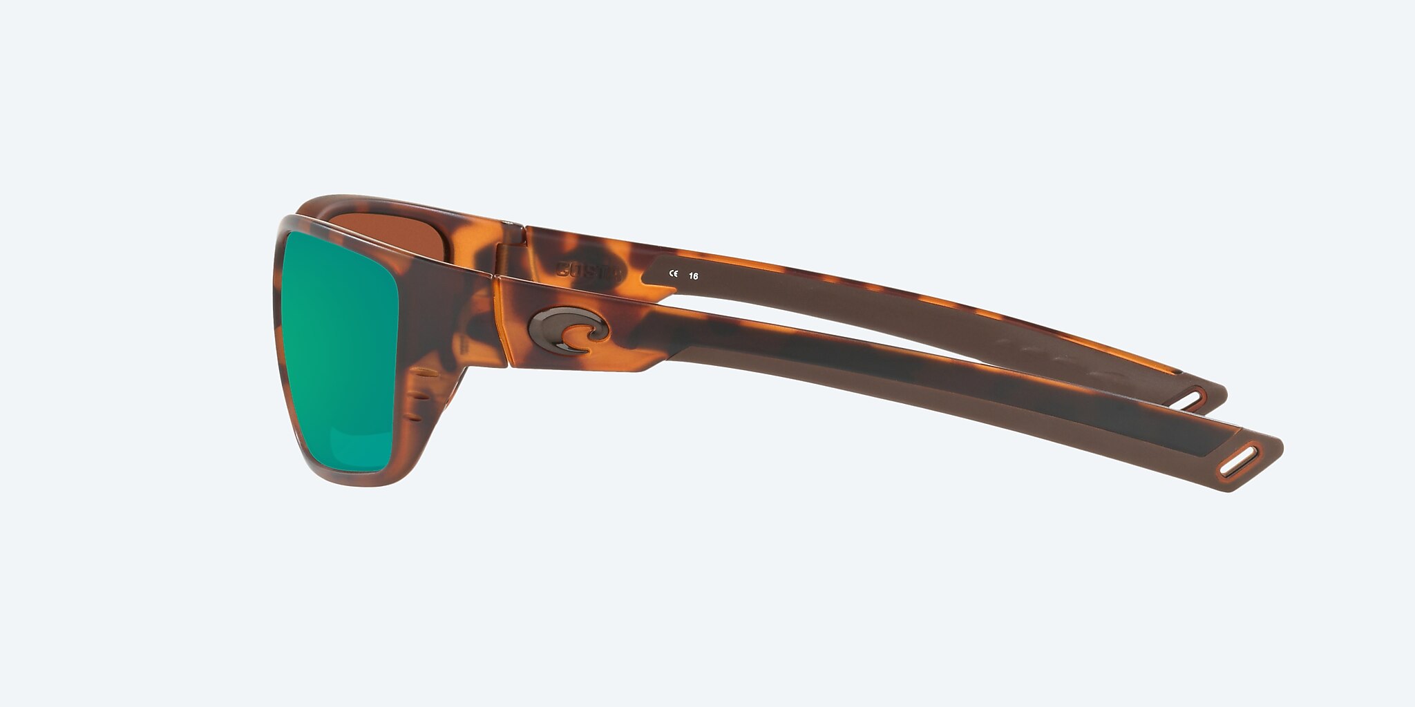 Readers Costa Whitetip Readers M (58-19) with Green Mirror lens and Retro Tortoise frame Image 3 of 4