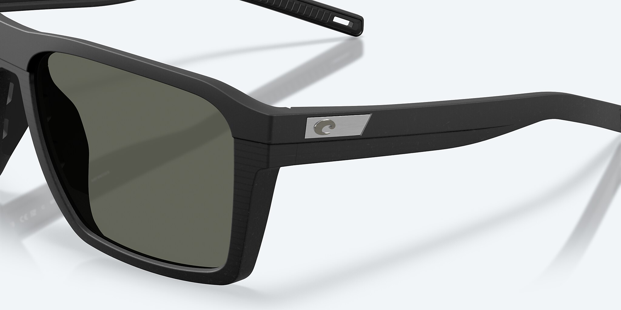Sunglasses Costa Antille L (58-17) with Gray lens and Netplus Black frame Image 6 of 8