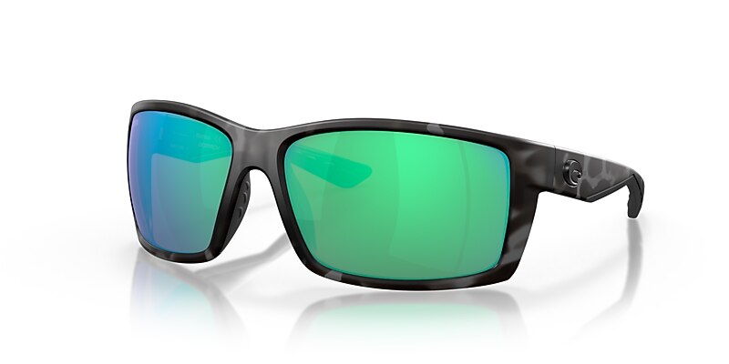 fish mountain accent トラウジョン Costa Ocearch® Reefton XL (64-15) with Green Mirror lenses and