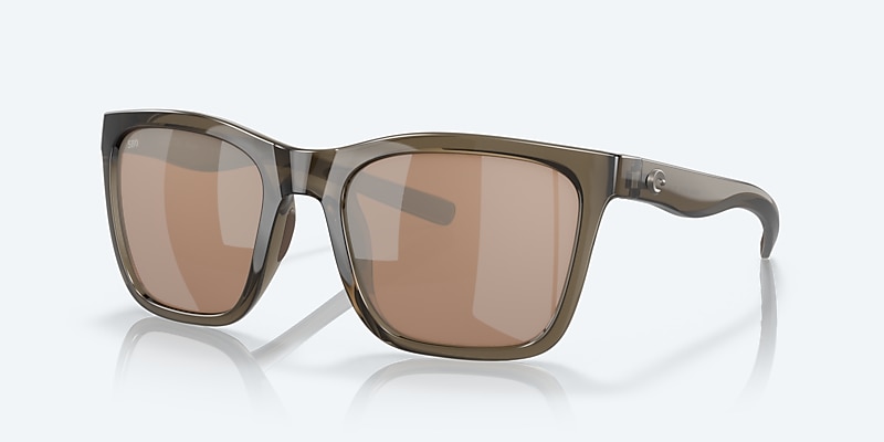 Sunglasses Costa Panga XXL (56-20) with Copper Silver Mirror lens and Shiny Taupe Crystal frame Image 1 of 7