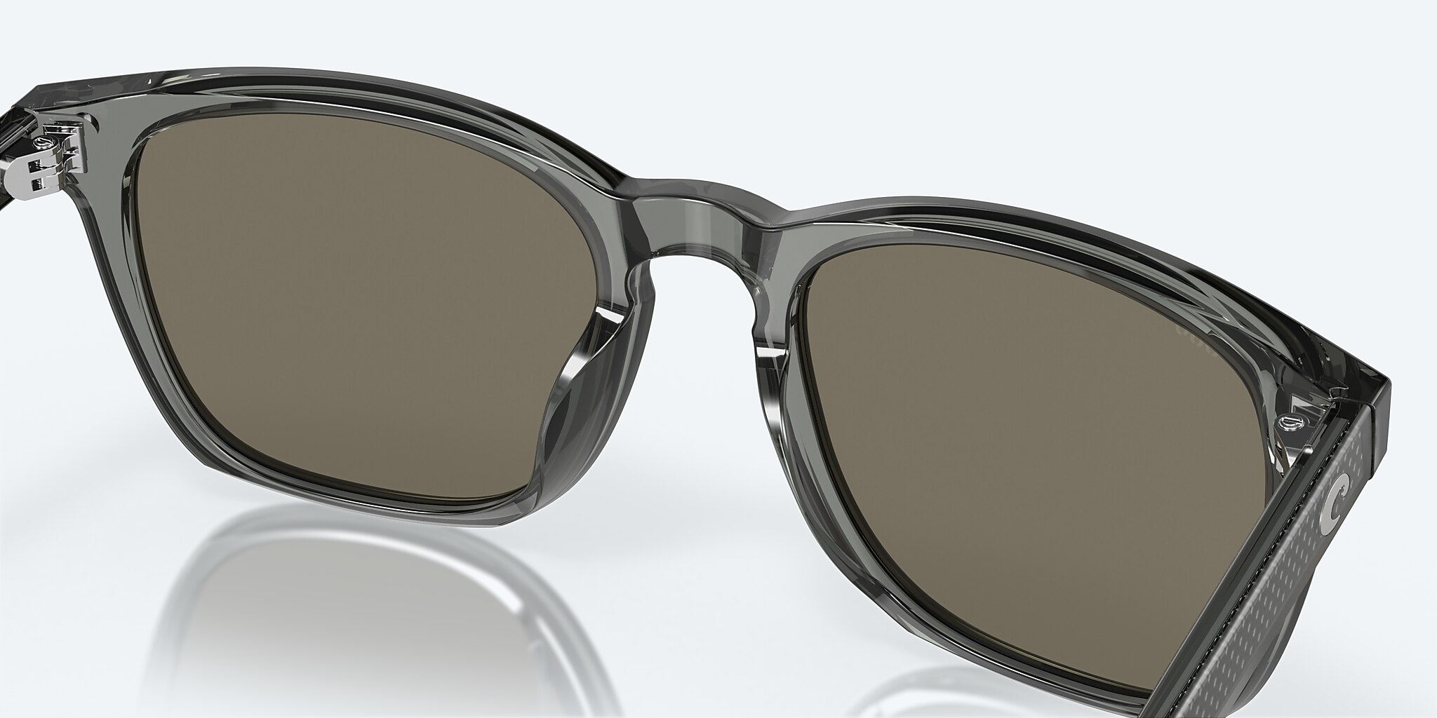 Sunglasses Costa Sullivan M (53-19) with Blue Mirror lens and Matte Gray Crystal frame Image 7 of 8