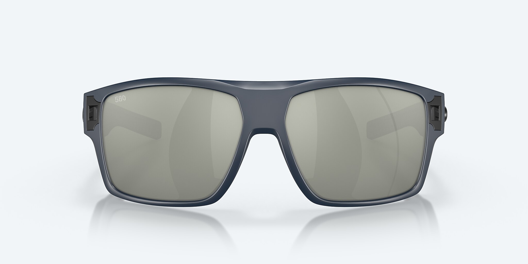 Lunettes de soleil Costa Diego XL (62-14) avec Gris argenté verre et Minuit Blue monture Image 2 de 8