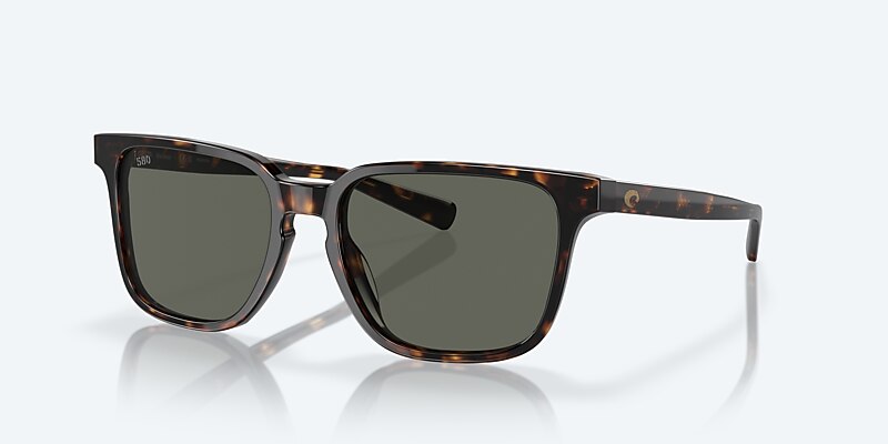 Sunglasses Costa Kailano S (53-17) with Gray lens and Tortoise frame Image 1 of 7