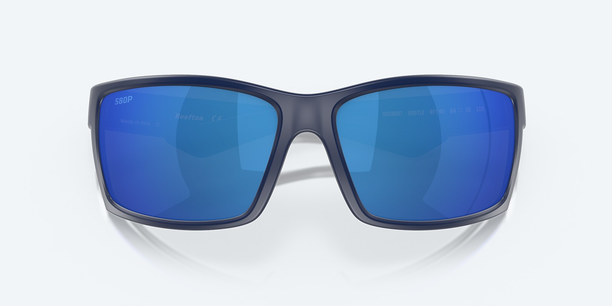 Lentes de Sol Costa Reefton XL (64-15) con Azul Espejeado lente y Azul Mate montura Imagen 5 de 7
