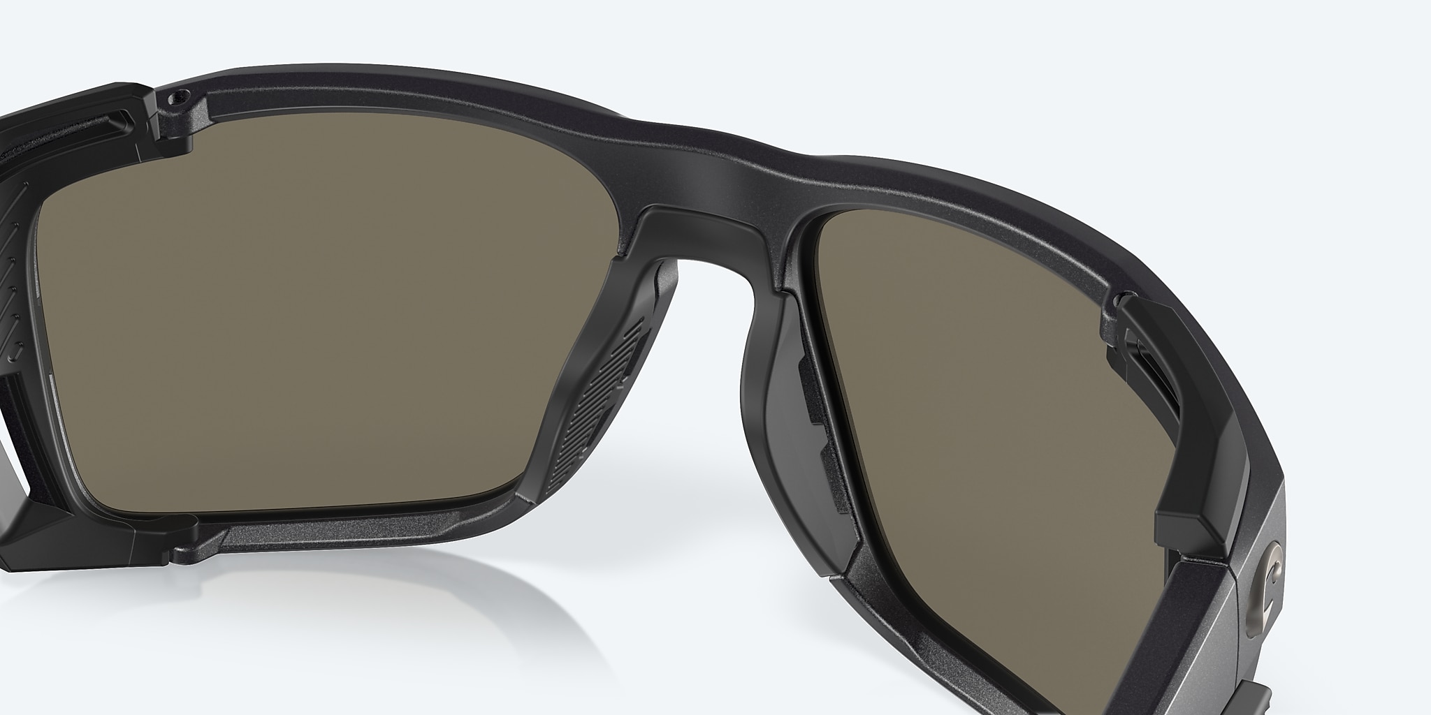 Sunglasses Costa King Tide 8 L (60-18) with Blue Mirror lens and Black Pearl frame Image 8 of 8