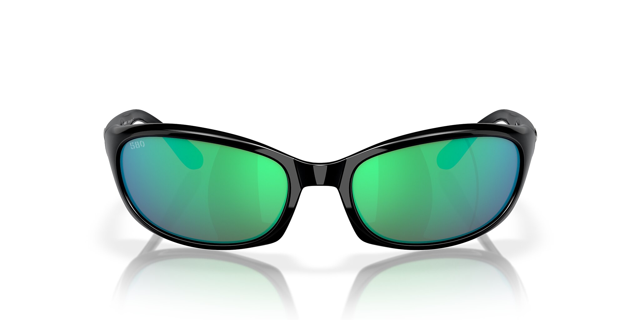 Costa Harpoon S (61-18) with Green Mirror lenses and Shiny Black