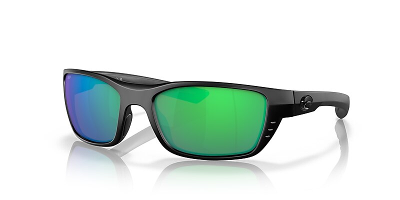 Costa Whitetip M (58-18) with Green Mirror lenses and Blackout
