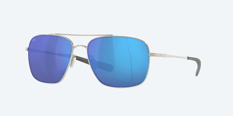 Sunglasses Costa Canaveral XL (59-15) with Blue Mirror lens and Palladium frame Image 1 of 4