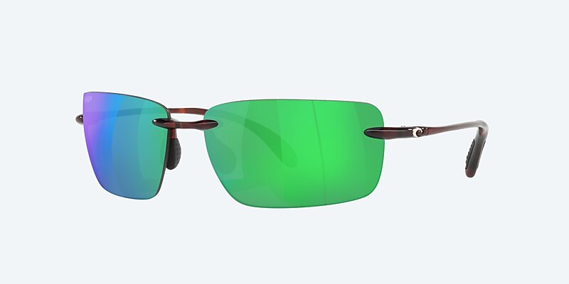 Sunglasses Costa Gulf Shore M (66-15) with Green Mirror lens and Tortoise frame Image 1 of 4