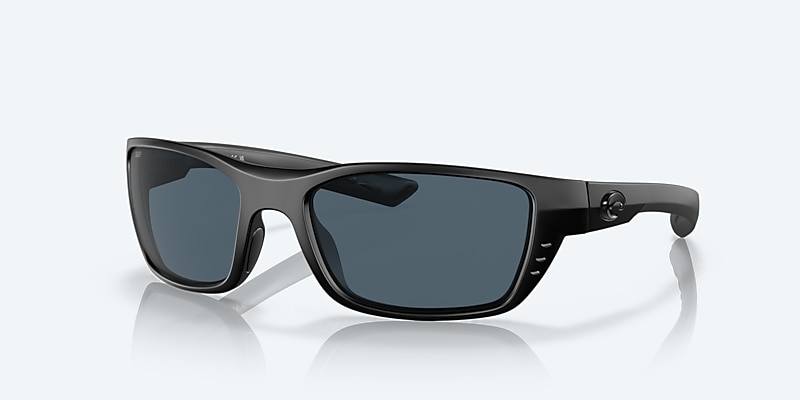 Sunglasses Costa Whitetip M (58-18) with Gray lens and Blackout frame Image 1 of 7