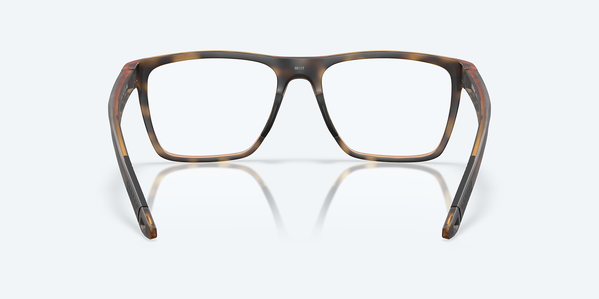 Eyeglasses Costa Ocean Ridge 820 XL (56-17) with Demo Lens lens and Matte Tortoise frame Image 4 of 7