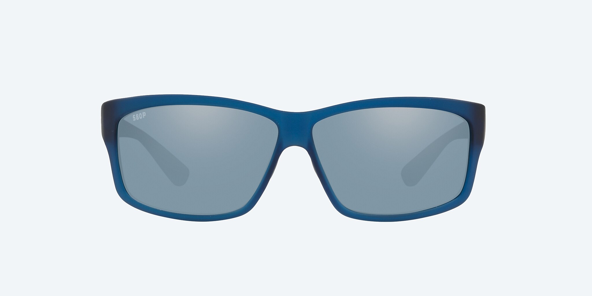 Lunettes de soleil Costa Cut L (60-10) avec Gris argenté verre et Bleu atlantique mat monture Image 2 de 4