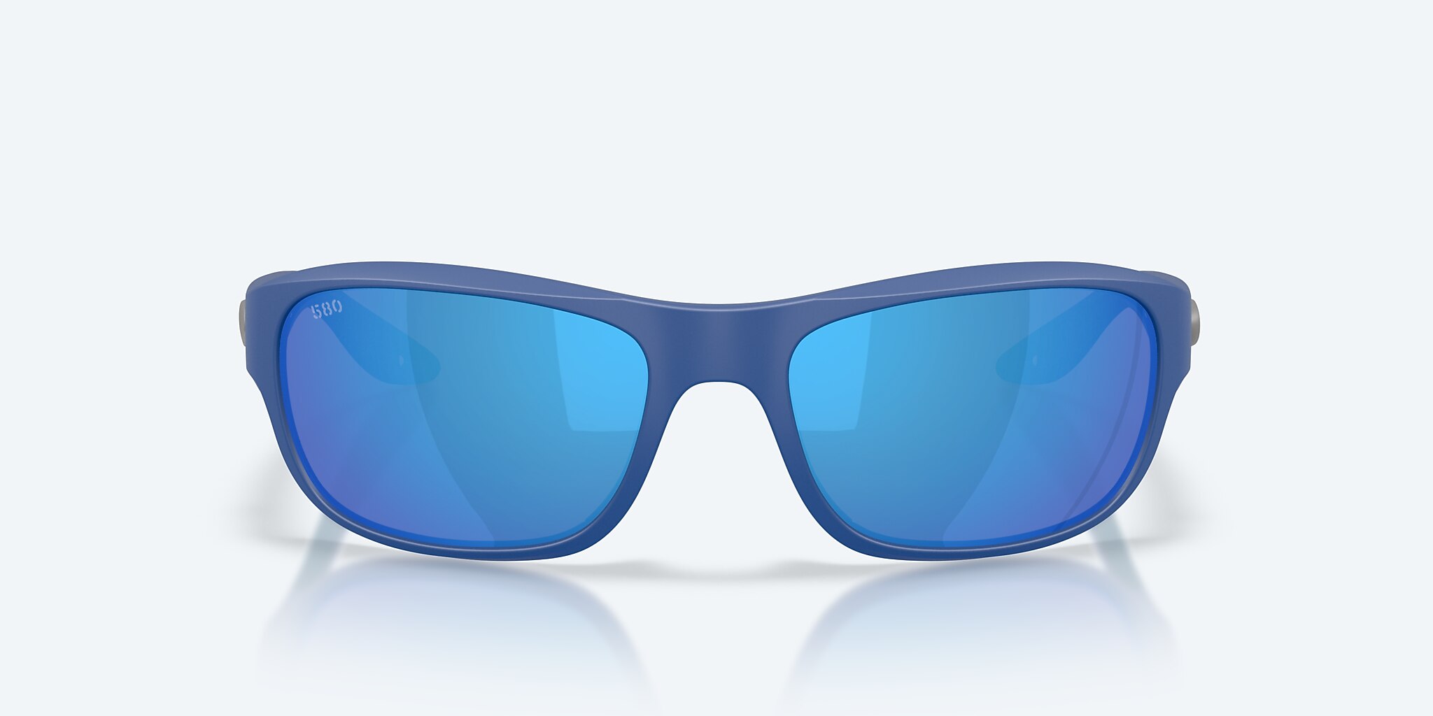 Sunglasses Costa Clipperton M (58-18) with Blue Mirror lens and Matte Chesapeake Blue frame Image 2 of 7