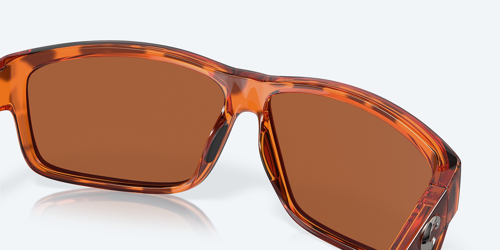 Sunglasses Costa Cut L (60-10) with Green Mirror lens and Honey Tortoise frame Image 7 of 7