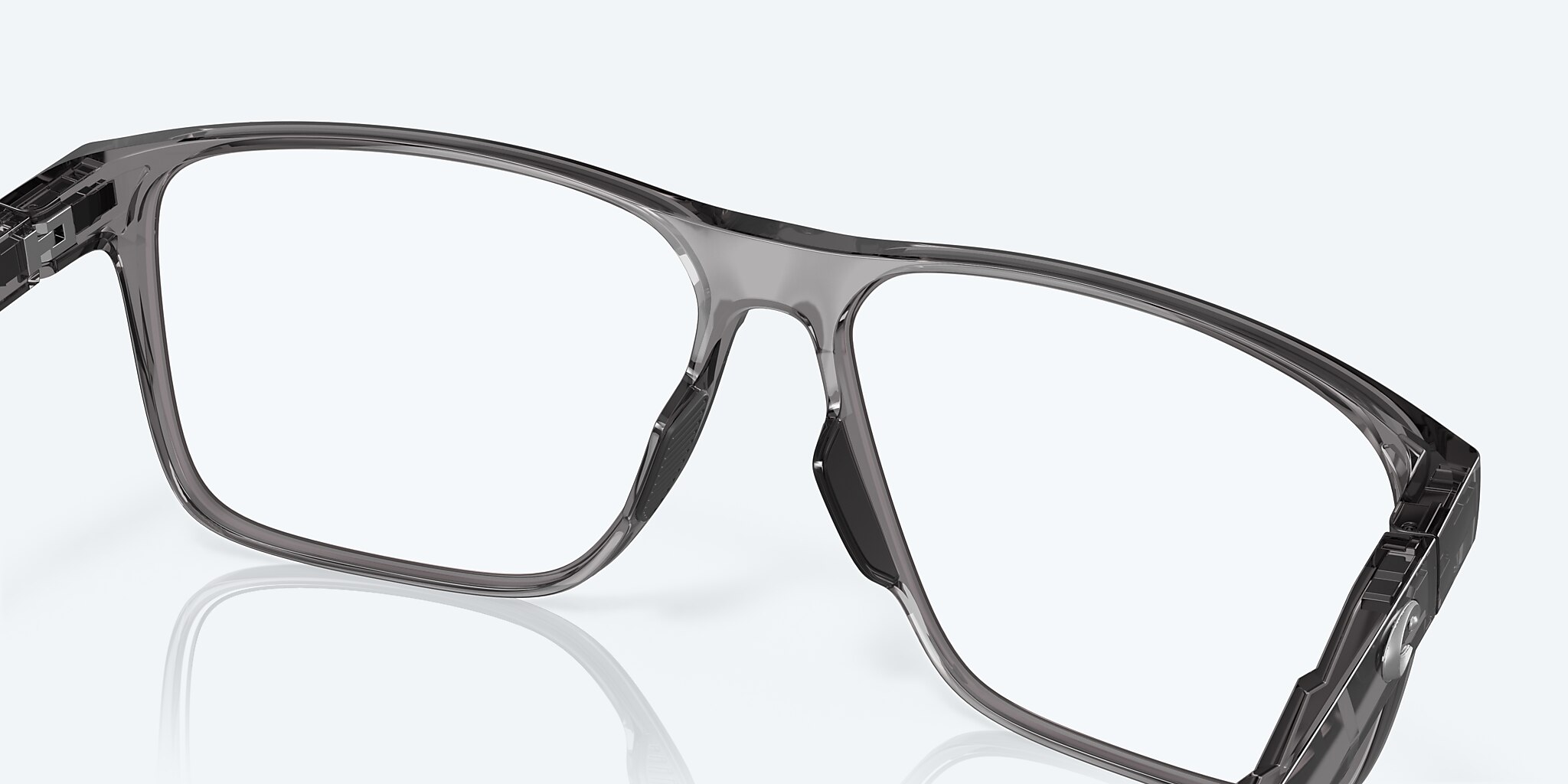 Eyeglasses Costa Ocean Ridge 700 S (53-14) with Demo Lens lens and Grey Crystal frame Image 7 of 7