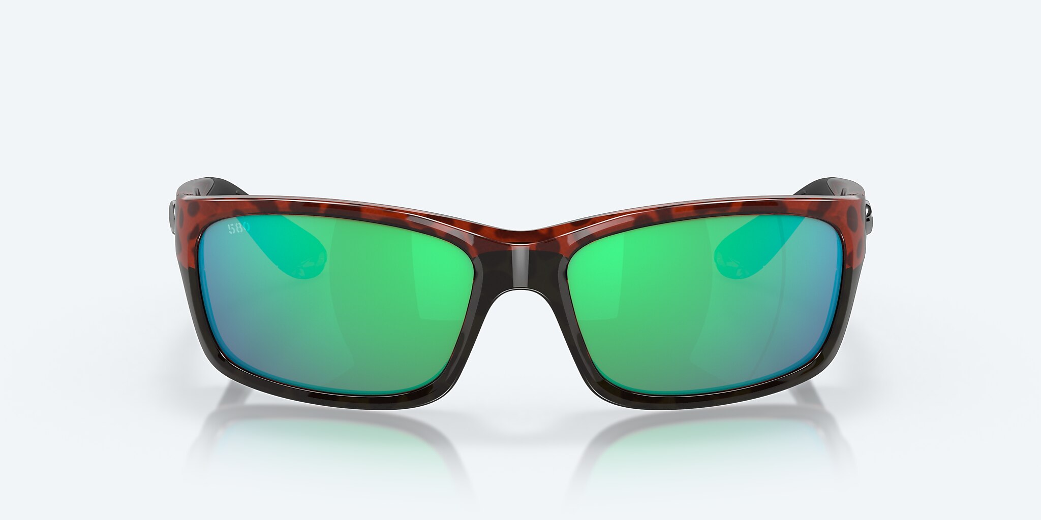 Sunglasses Costa Jose L (62-16) with Green Mirror lens and Tortoise frame Image 2 of 8