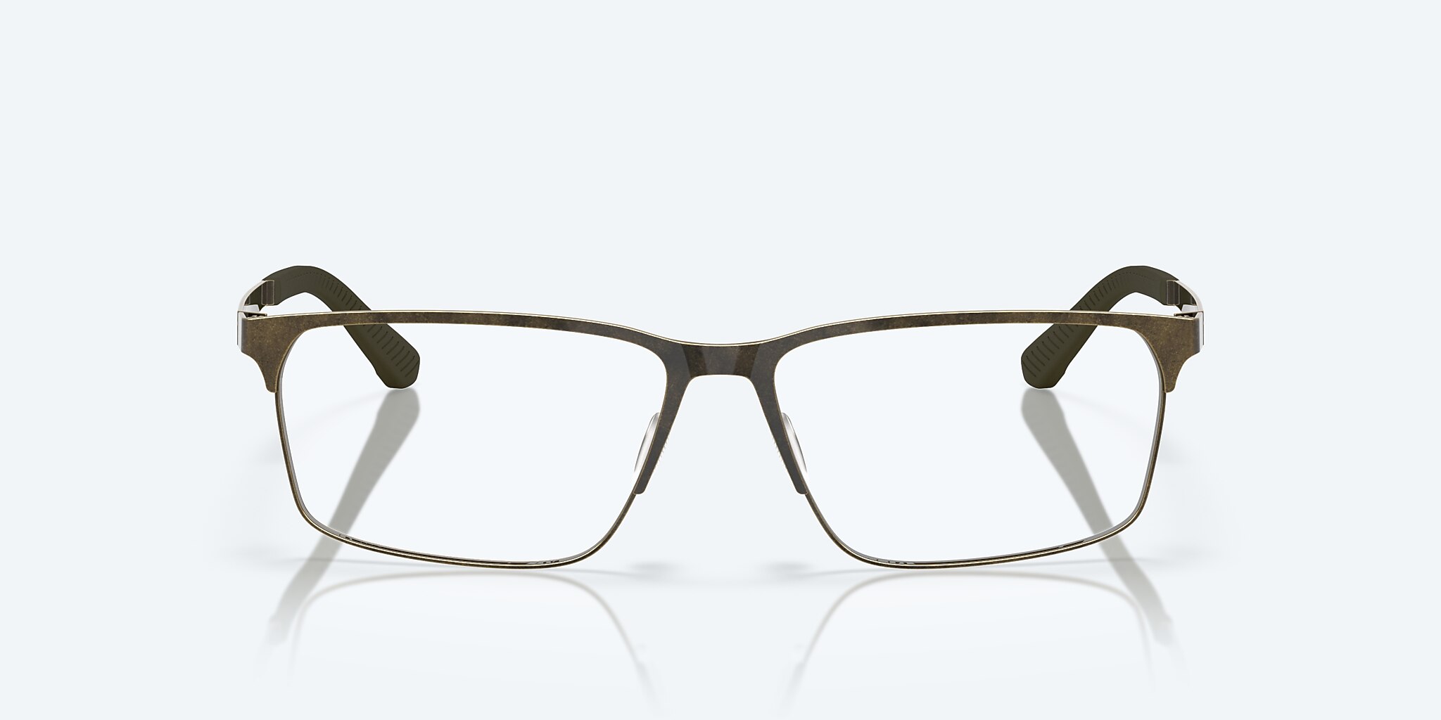 Eyeglasses Costa Bimini Road 400 M (56-14) with Demo Lens lens and Weathered Brass frame Image 2 of 7
