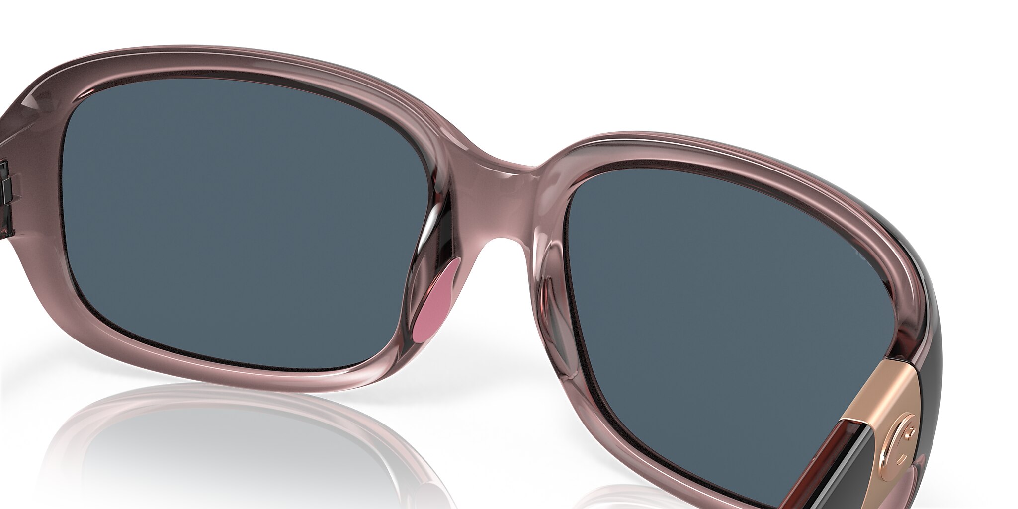 S.G GALANTE コルネット 本体 銀メッキ Costa Gannet M (58-17) with Gray lenses and Shiny Black/Hibiscus