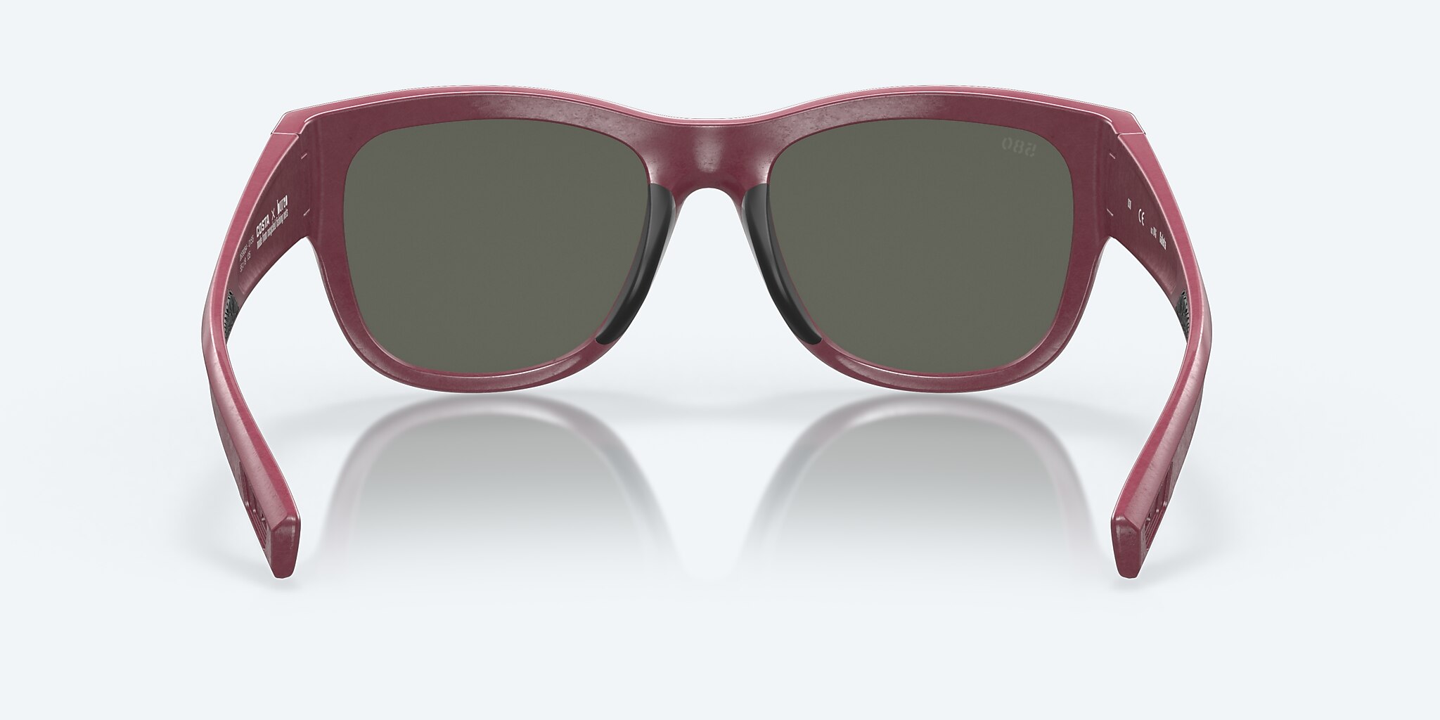 Sunglasses Costa Caleta XL (55-19) with Gray lens and Net Plum frame Image 4 of 8