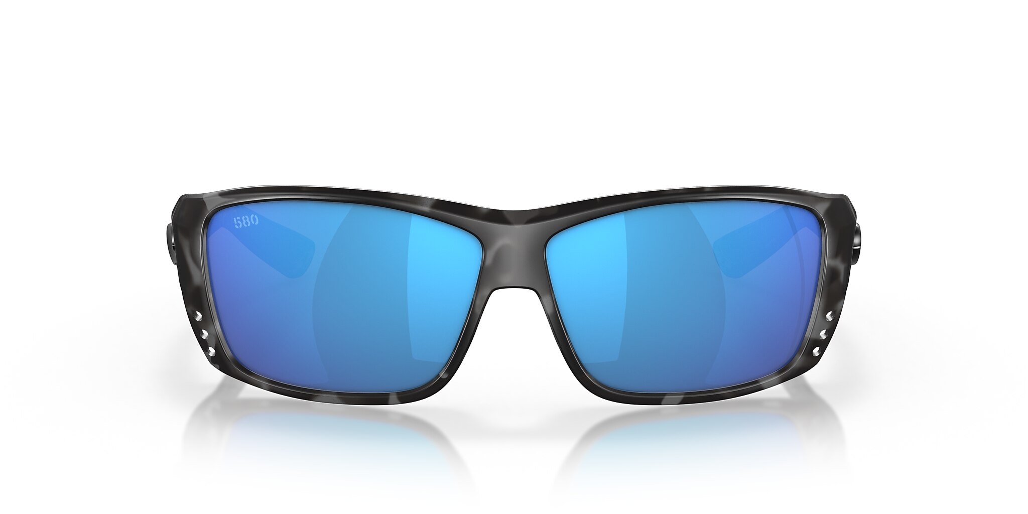 Costa Ocearch® Cat Cay M (61-10) with Blue Mirror lenses and Tiger
