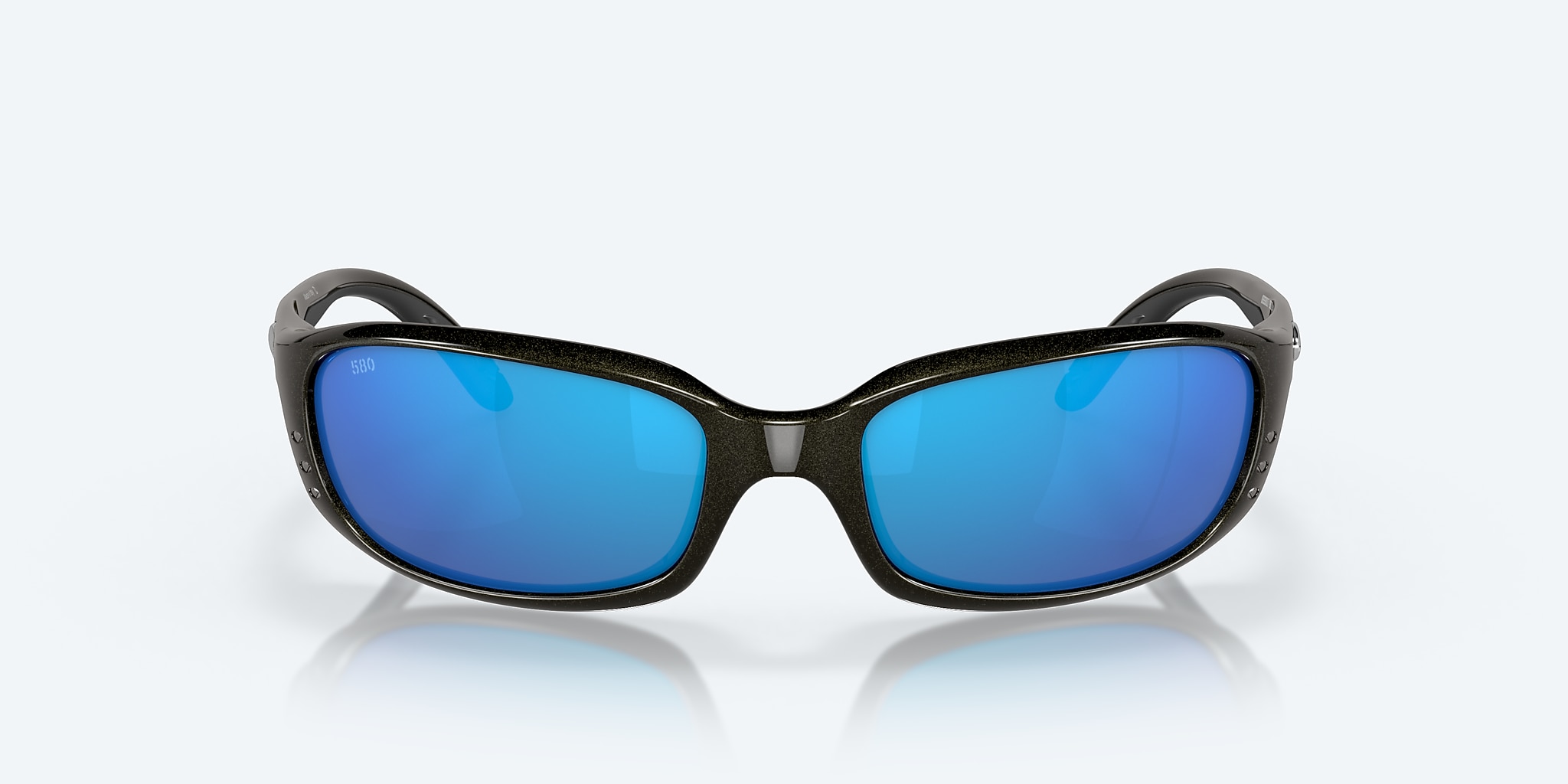 Sunglasses Costa Brine S (59-18) with Blue Mirror lens and Gunmetal frame Image 2 of 7
