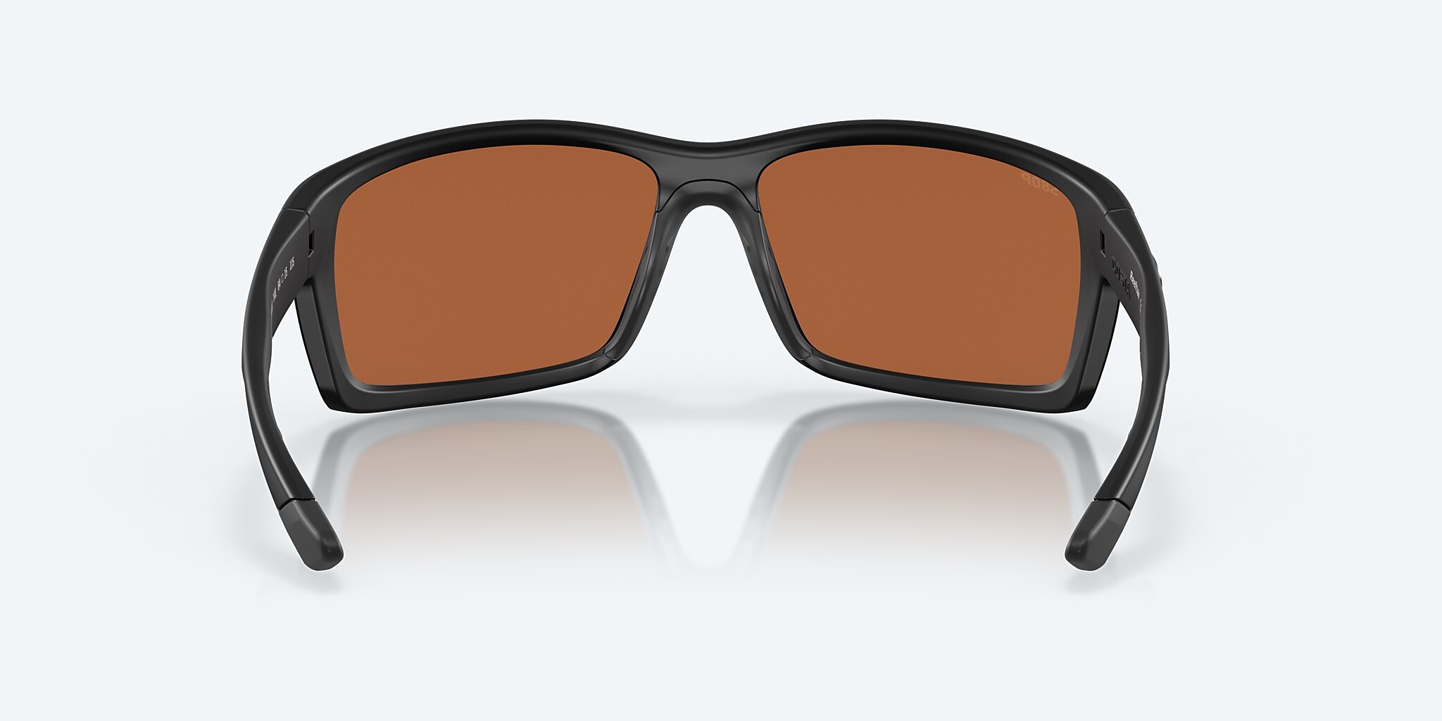 Sunglasses Costa Reefton XL (64-15) with Green Mirror lens and Blackout frame Image 4 of 7