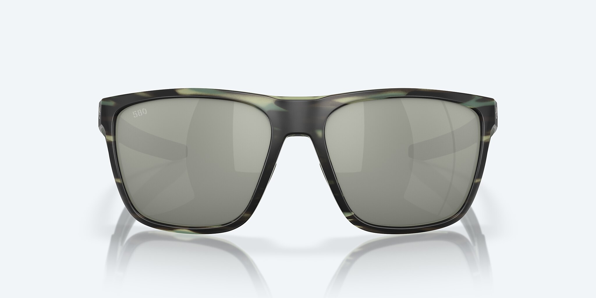 Sunglasses Costa Ferg L (59-16) with Gray Silver Mirror lens and Matte Reef frame Image 2 of 7