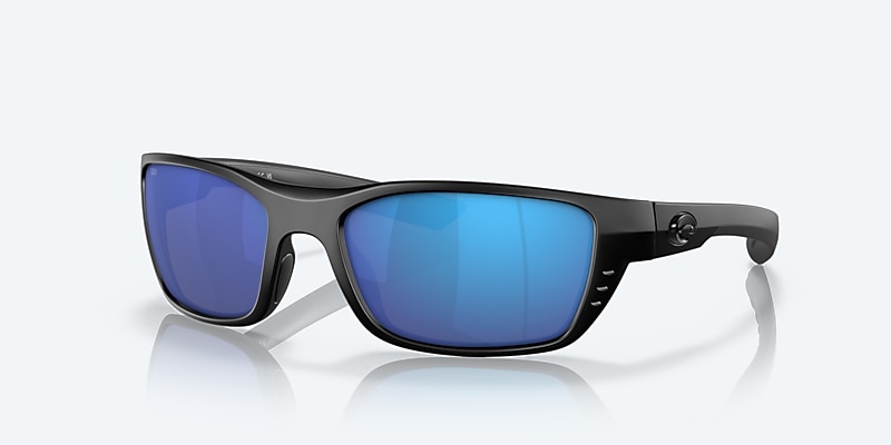 Sunglasses Costa Whitetip M (58-18) with Blue Mirror lens and Blackout frame Image 1 of 7