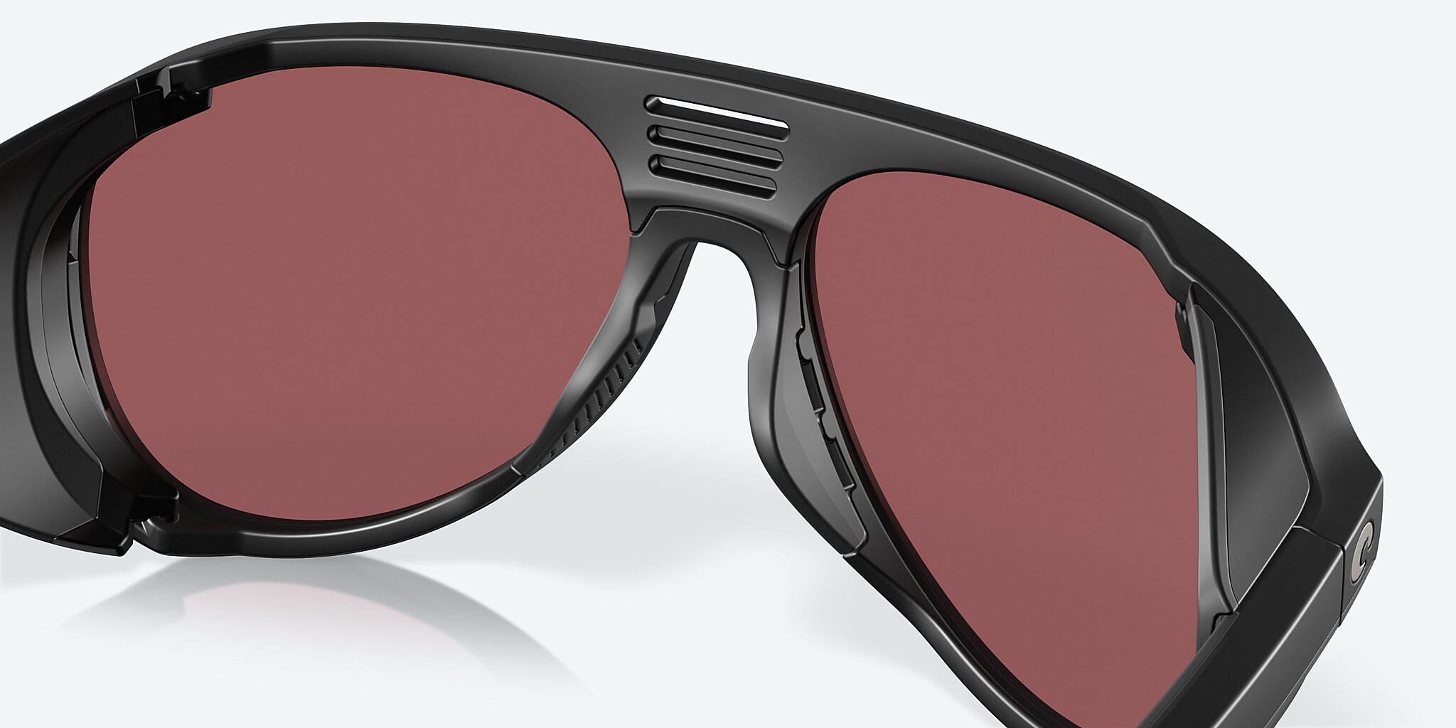 Sunglasses Costa King Tide 8 L (60-18) with Blue Mirror lens and Black Pearl frame Image 7 of 7