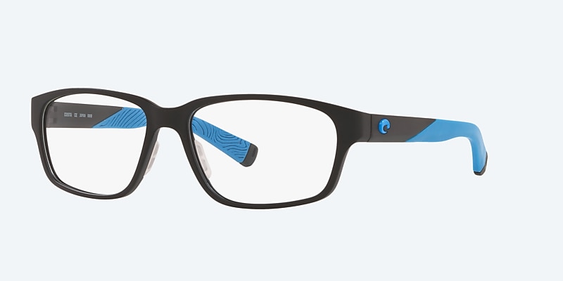 Lentes de Vista Costa Ocean Ridge 320 XL (58-17) con Micas de Demostración lente y Negro Mate/Goma Azul montura Imagen 1 de 4