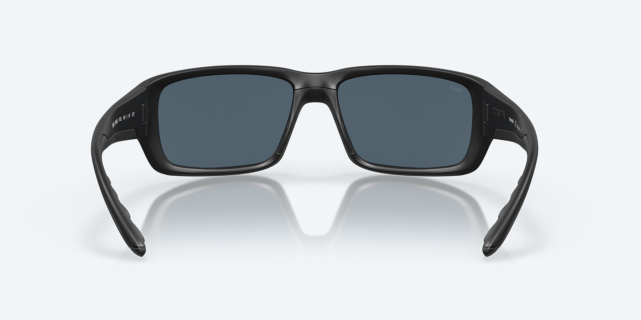 Sunglasses Costa Fantail M (59-14) with Gray lens and Blackout frame Image 4 of 7