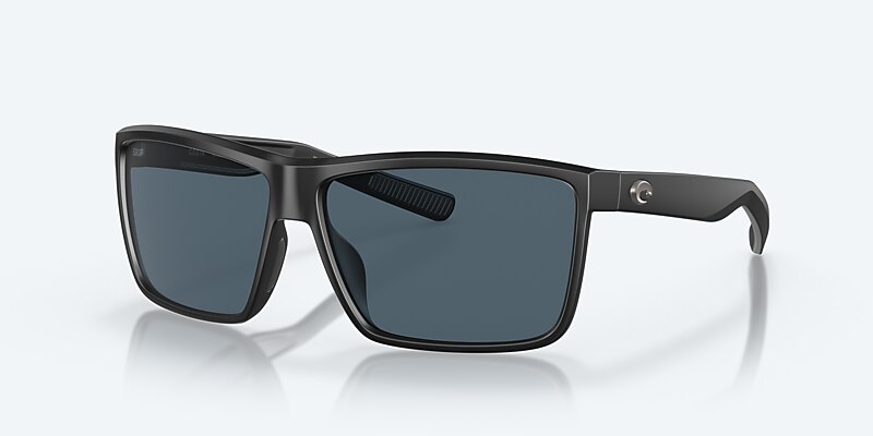 Sunglasses Costa Rinconcito M (60-12) with Gray lens and Matte Black frame Image 1 of 8