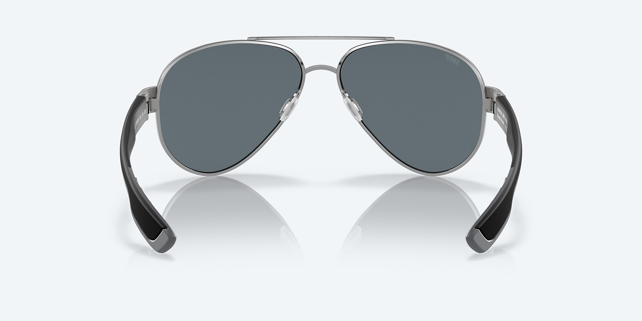 Lunettes de soleil Costa South Point L (59-14) avec Effet miroir Bleu verre et Palladium monture Image 4 de 7