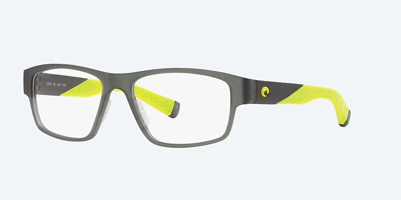 Eyeglasses Costa Ocean Ridge 301 L (54-16) with Demo Lens lens and Matte Translucent Gray frame Image 1 of 4