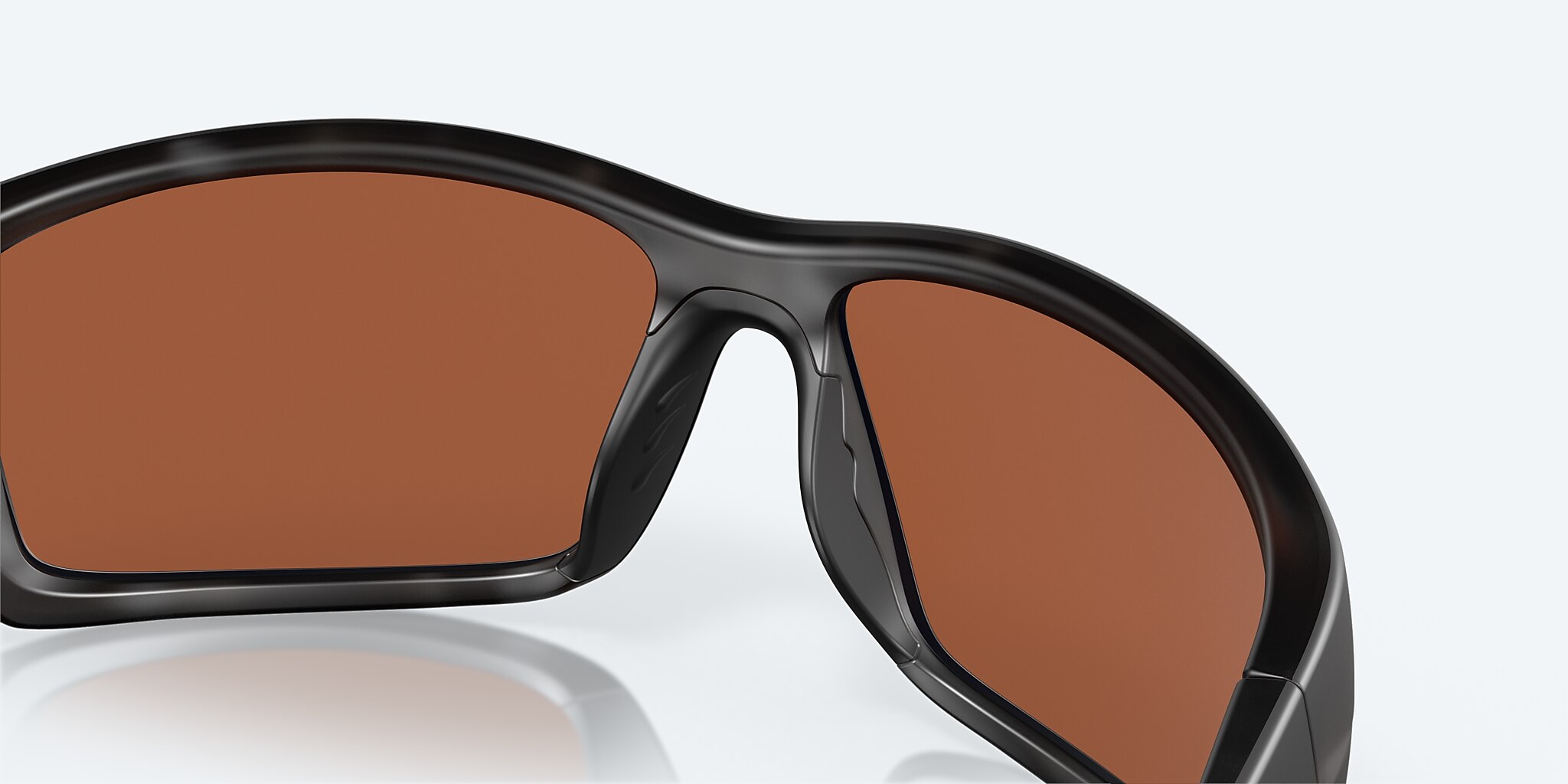 Sunglasses Costa Ocearch® Reefton XL (64-15) with Green Mirror lens and Tiger Shark Ocearch frame Image 7 of 7