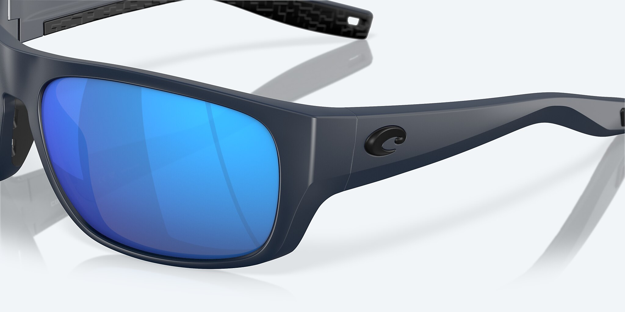 Sunglasses Costa Tico XL (60-17) with Blue Mirror lens and Midnight Blue frame Image 6 of 7