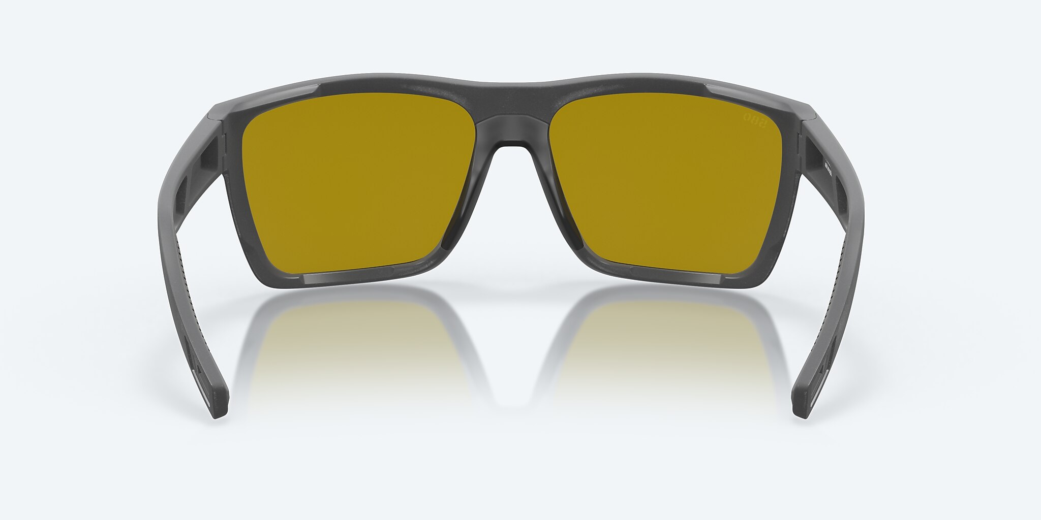 Sunglasses Costa Pargo L (61-17) with Sunrise Silver Mirror lens and Dark Gray frame Image 4 of 7