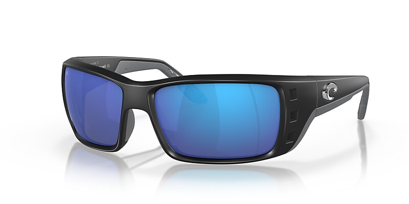 Costa Permit XL (63-16) with Blue Mirror lenses and Matte Black
