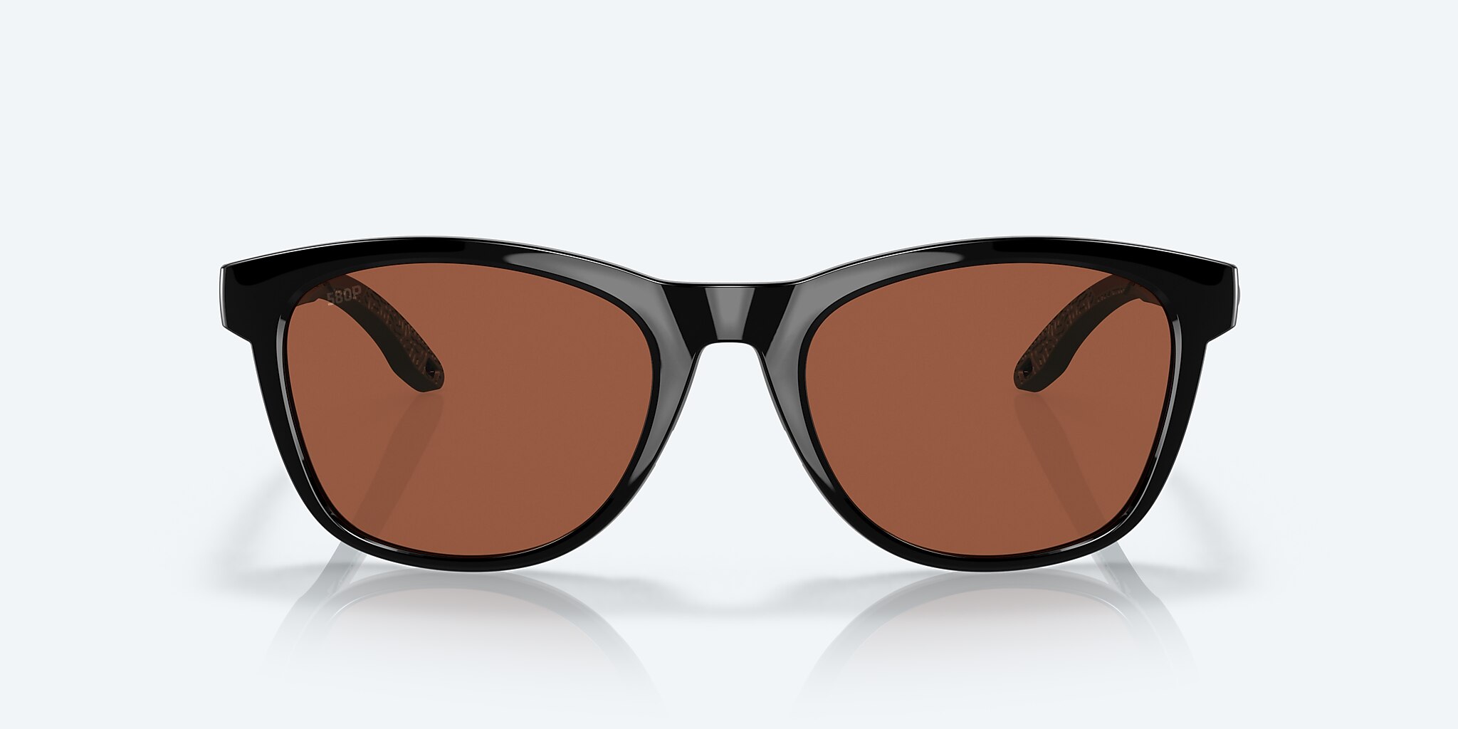 Sunglasses Costa Aleta L (54-19) with Copper lens and Black frame Image 2 of 7