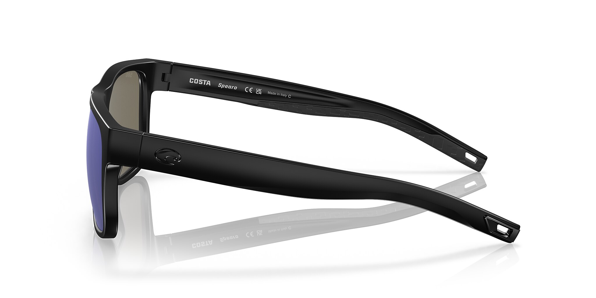Costa Spearo XXL (56-17) with Blue Mirror lenses and Blackout