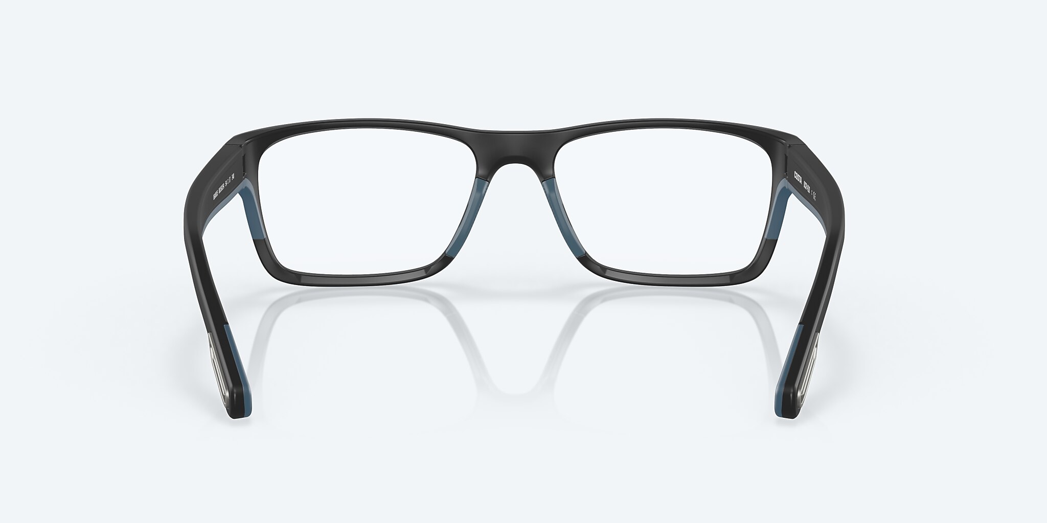 Eyeglasses Costa Ocean Ridge 410 M (54-17) with Demo Lens lens and Black frame Image 4 of 7