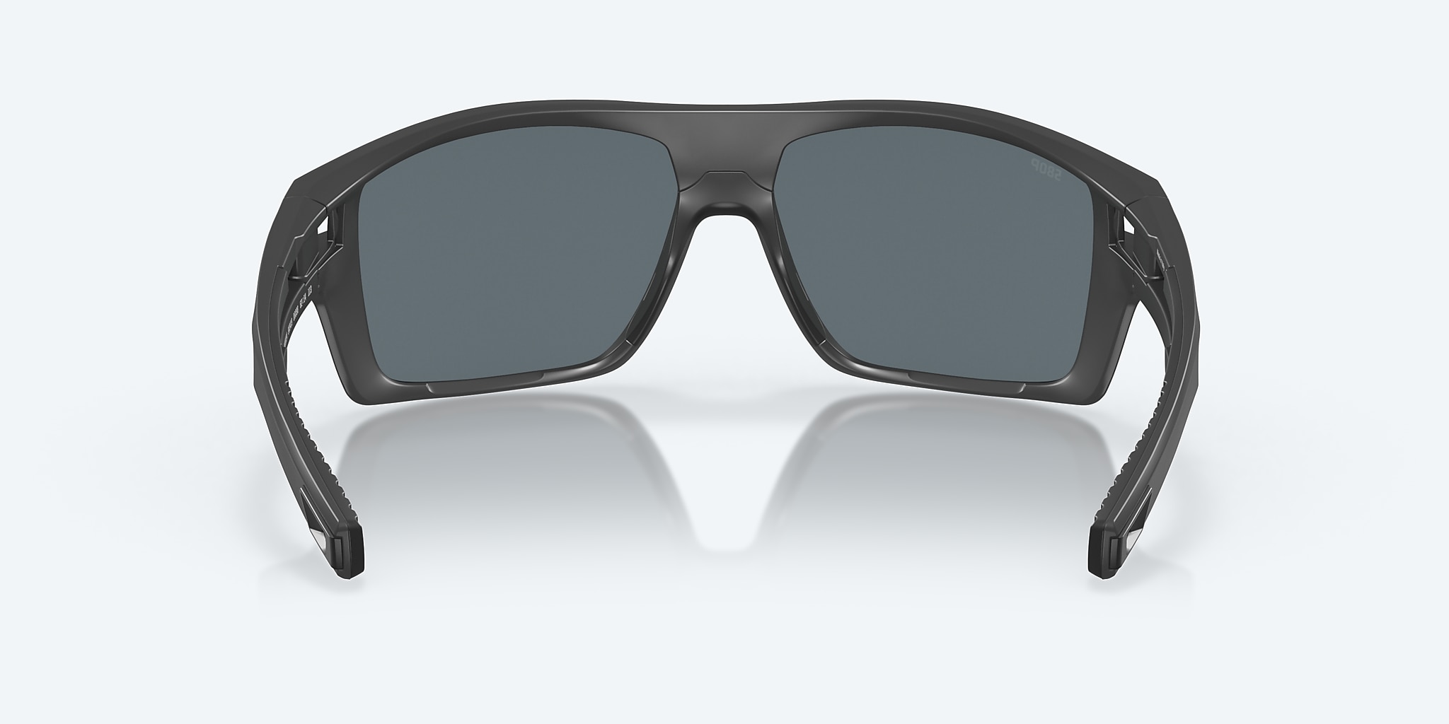 Sunglasses Costa Diego XL (62-14) with Blue Mirror lens and Matte Gray frame Image 4 of 7